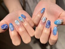 ザラボアングゥ(The Labo ungu)/波ネイル