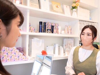 パンジー 上野フェイシャルエステ専門店(pansy)/*施術前カウンセリング*