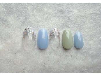 押し花ネイル☆