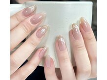 ピュアアンドリッチネイルサロン(Pure&Rich Nail Salon)/ワンホンマグネットフレンチ