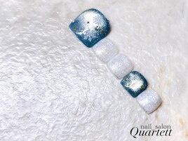 【マグネット×雪の結晶×ラメ】