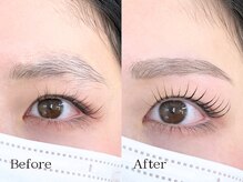 ミーナ 鍋島店(mina)/アイブロウWAX＋まつ毛パーマ上