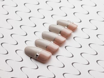 アデリー(ADELIAE)/【単色カラー】+ストーンアート