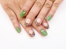 ネイルコレクション ピンク(Nail Collection Pink)/ジェル放題★レオパード