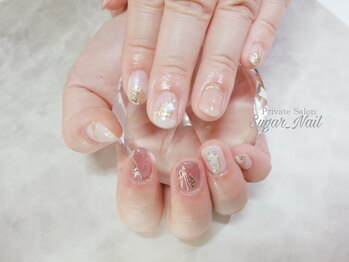 シュガーネイル(sugar nail)/お嬢様ネイル
