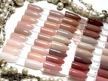 ネイルサロン カリス(Nail Salon Charis)の雰囲気（☆シアー～ヌーディーカラーも豊富です♪）