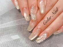 コラールネイル 本町(Colar Nail)/夏先取り★大人の貝殻アート