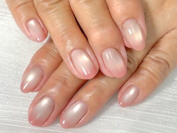 ウルネイル(Uru nail)/マグネット＋カラーグラデ