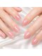 ホワイトネイル 難波店(WHITE NAIL)の写真/《韓国発＊トレンド》話題の韓国ジェルを使用したナチュラルで洗練されたネイルデザイン◎［難波/なんば］