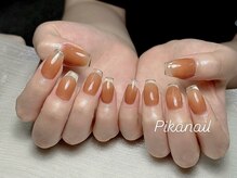 ピカネイル 上野 御徒町(Pika Nail)/スカルプフレンチｘゴールド
