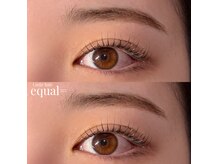 ラルジュヘアイコール(Large hair equal)の雰囲気（まつげパーマ×人気美容液《エグータム》まるごと1本SETが人気！）