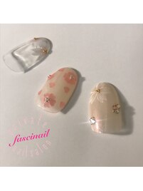 桜ネイルアート2018
