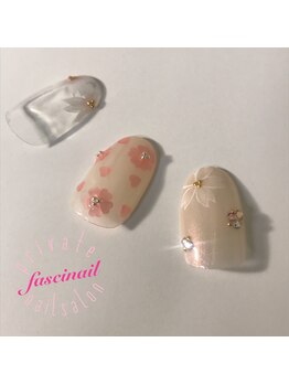 ファッシネイル(fascinail)/桜ネイルアート2018