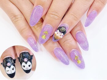 ネイルコレクション ピンク(Nail Collection Pink)/ジェル放題+クロミちゃん♪