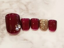 ネイルサロン ラブリーズ 相模大野店(NAIL SALON LOVELLY'S)/定額フット　¥7800