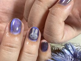 ミッフィー/マグネットネイル