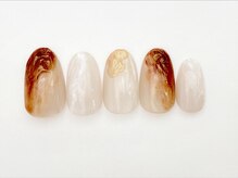 ネイルサロン アビー グランデュオ蒲田店(abbie)/もやもやニュアンス¥13,002