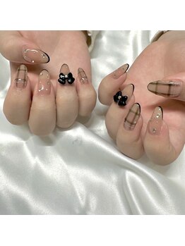 ル ミルト(Lu Mirto)/10本アート/チェックネイル