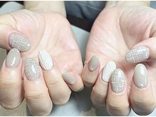 プロモート 岡山城下店(Promote)/秋素材ネイル　【岡山】