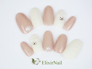 エリクサーネイル 神田(Elixir Nail)/シンプル/クーポン使用
