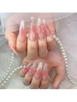 ボヤージュ(Voyage)/チップ長さだし持込みネイル