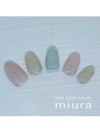 3月季節デザイン定額アート