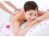 【オイル90分+ヘッド15分】 リンパの流れを整え綺麗に 全身+気になる部位