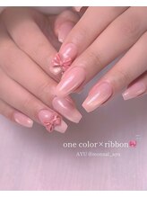 モナールアンド(MONNAL&)/ピンクネイル