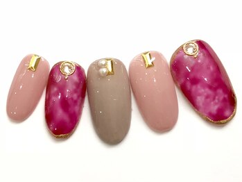 アンジュ(Ange)/月替わりデザイン！定額ジェル☆