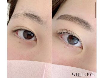 ホワイトアイ 西宮北口店(WHITE EYE)/次世代まつ毛パーマ×アイブロウ