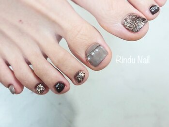 リンドゥネイル(Rindu Nail)/フットネイル♪
