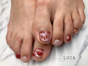 ネイルアトリエルカ(nail atelier LUCA)/M-9 大人ハートマグネットネイル