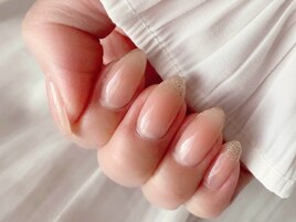 【大人可愛いチークネイル】