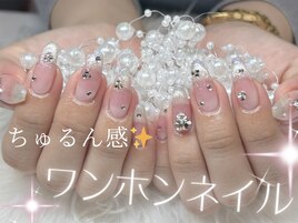 ＊キラキラワンホンネイル＊