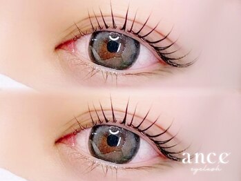アンセ アイラッシュ 梅田茶屋町店(ance eyelash)の写真/[茶屋町/フラットラッシュ/似合わせまつげパーマ］《モチ&似合わせ施術専門店》☆憧れトレンドeyeに♪