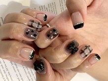 シオネイルサロン 下北沢2号店(sio.nailsalon)/パーツ込おまかせコース(90min)