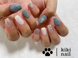 ブルーネイル/青ネイル