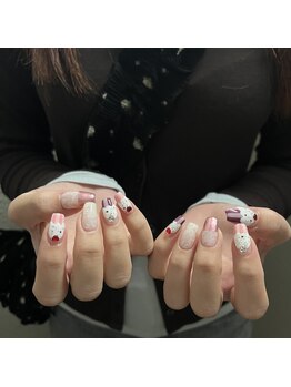 カップケーキネイル