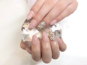 ココロバ ネイルアンドビューティーサロン(COCOLOBA)/スワロ埋めつくし♪