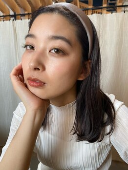 プティ アイラッシュ(petit eyelash)の写真/【カラーが豊富★フラットラッシュ】大人女性に人気!!優しい雰囲気のブラウンカラーでナチュラルeyeに…。