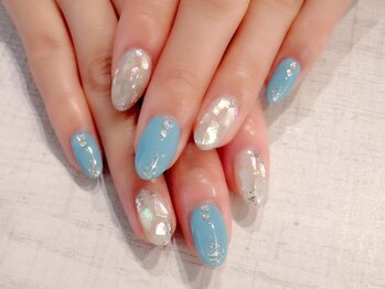 ラルネイル 大宮(Lull. nail)/*BLUE*シェル*