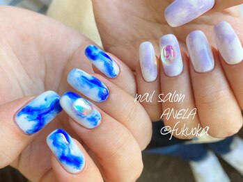 アネラ(ANELA)/タイダイネイル