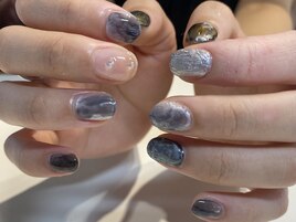 うるつやニュアンスネイル♪