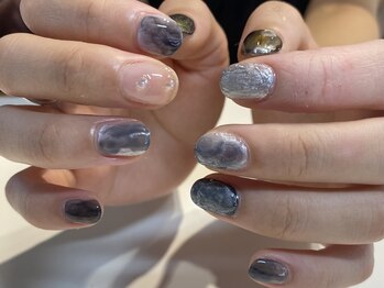 アトリエ フェム(atelier.fem)/うるつやニュアンスネイル♪