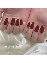 イフネイル(if nail)/◇ボルドーワンカラー◇