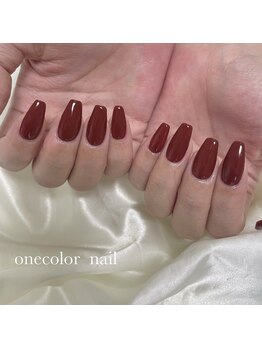 イフネイル(if nail)/◇ボルドーワンカラー◇
