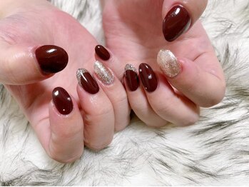 モグネイル(Mogunail)/9.10月定額A フレンチネイル