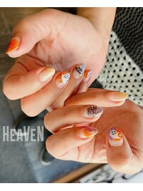 ハロウィンネイル