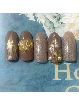 リアン(LIEN)/冬の大人ネイル