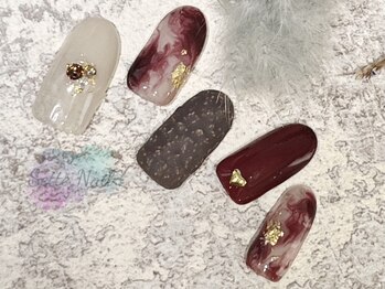 セッテネイル(Sette Nail)/谷本/バレンタインネイル♪